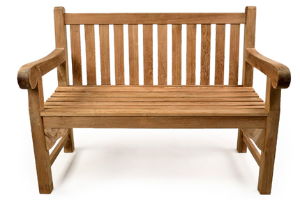 Granchester 120cms teak bench