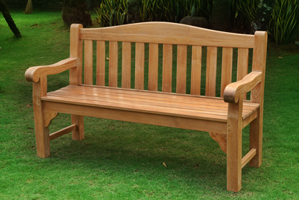 Jubilee 180cms teak bench