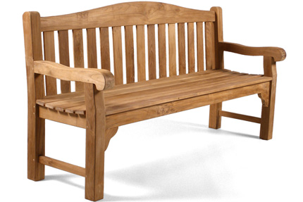 Jubilee 180cms teak bench