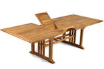 teak garden table