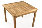 Teak garden furniture