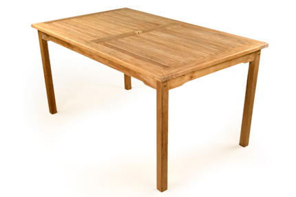 Sandringham teak tables for sale at Just Teak