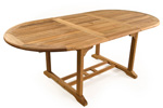 Extending Teak garden furniture