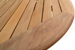 Teak garden table