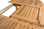 Teak garden furniture